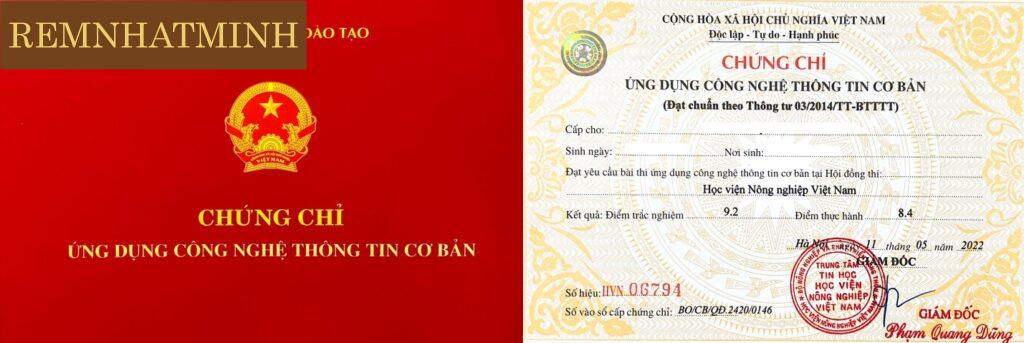 Chứng chỉ công nghệ thông tin cơ bản là gì