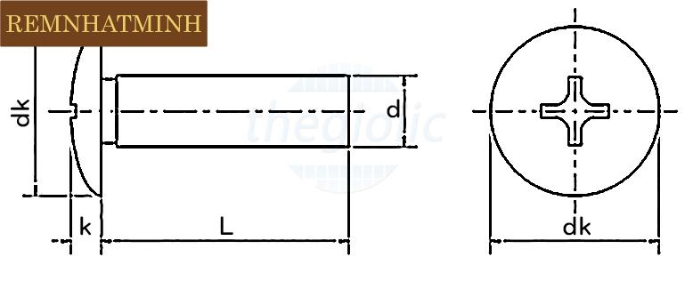 Đặc điểm kỹ thuật của ốc vít M3