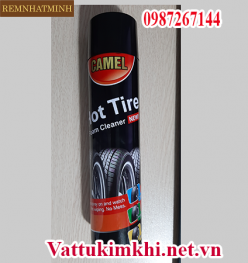 Lưu ý khi sử dụng chai xịt bóng lốp xe Camel 