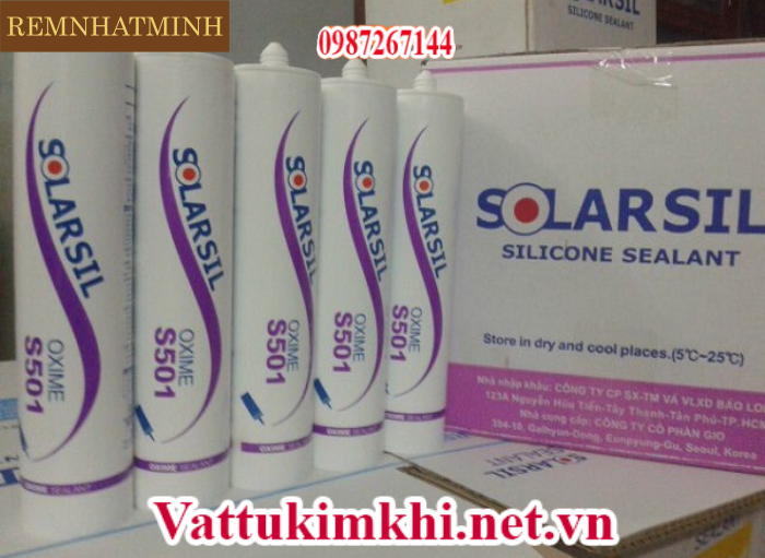 Ứng dụng phổ biến của keo Silicone Solarsil S501 