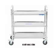 Xe đẩy inox 304