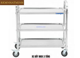 Xe đẩy inox 304