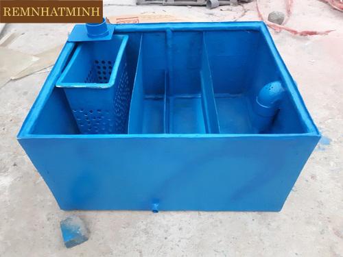 Cấu tạo bể tách mỡ chi tiết