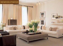 Cách chọn rèm cửa theo màu sơn tường