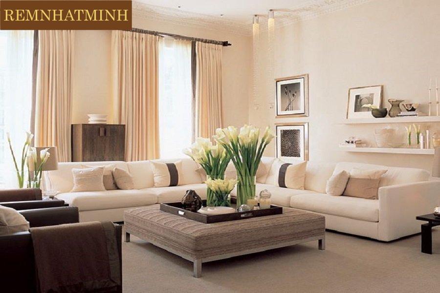 Cách chọn rèm cửa theo màu sơn tường