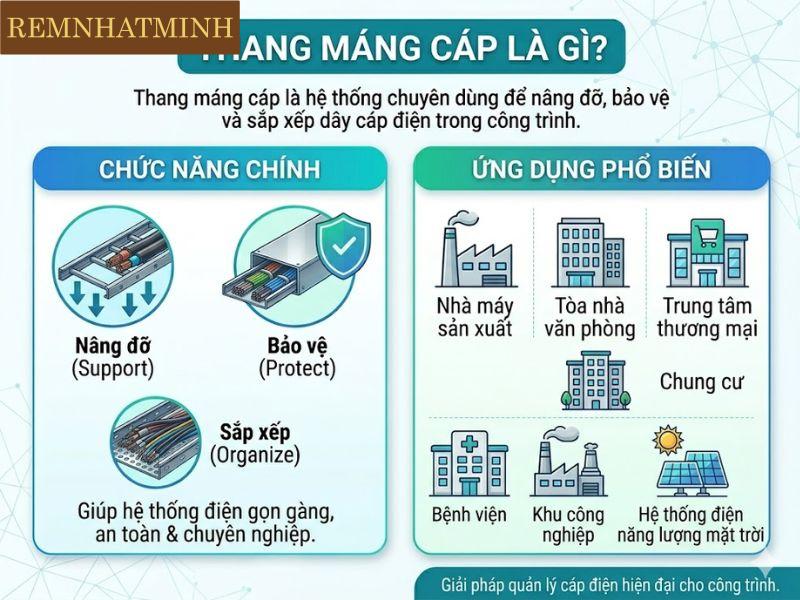 Thang máng cáp là gì ?