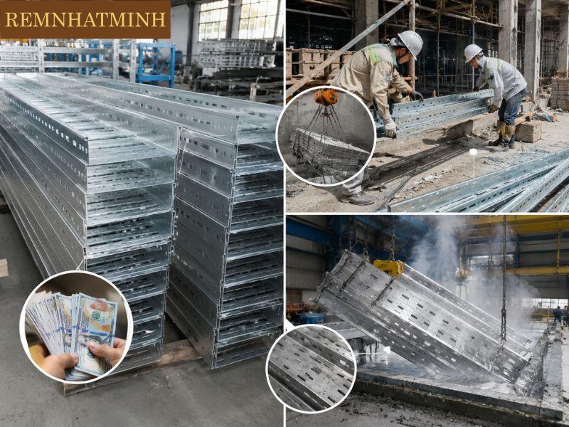 Một số hạn chế cần lưu ý khi lựa chọn máng mạ nhúng nóng