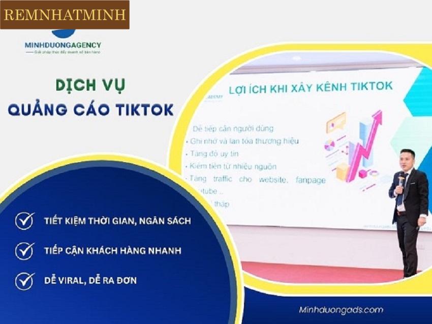 Minh Dương Ads cung cấp dịch vụ quảng cáo trên TikTok uy tín