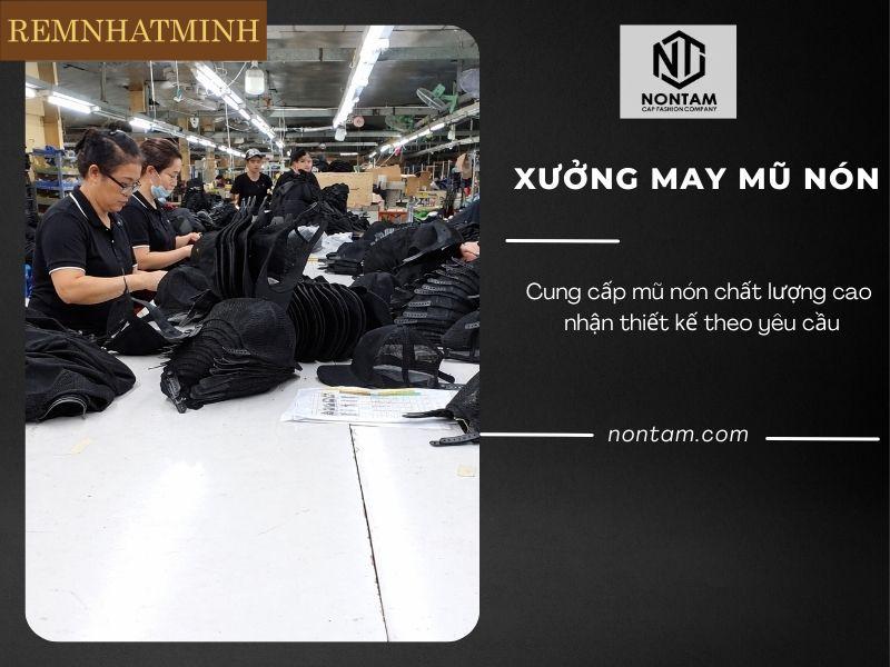 Quy Trình Sản Xuất Mũ Lưỡi Trai Tại Nón Tâm